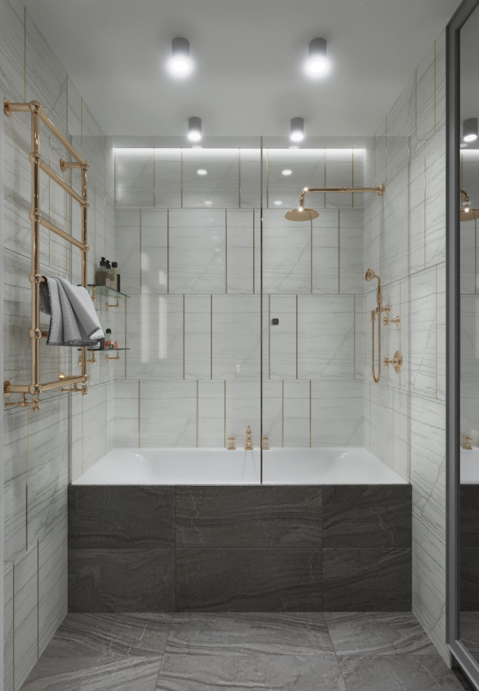 Дизайн-проект двухкомнатной квартиры в сдержанных тонах