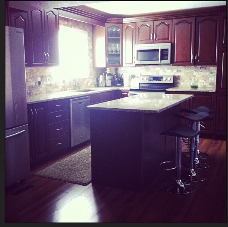 new kitchen,too dark