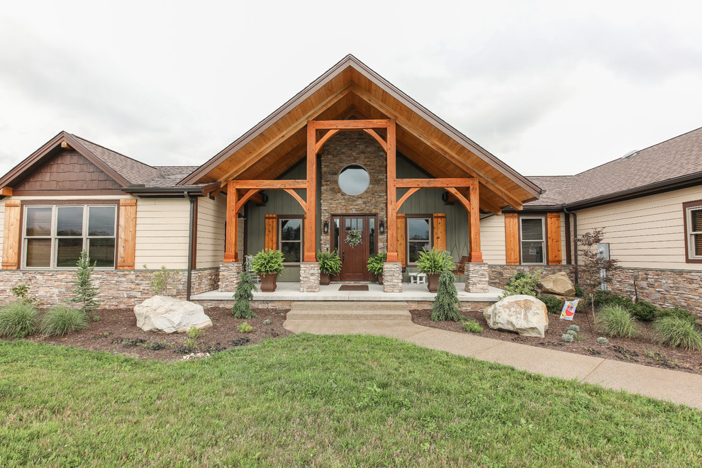 Custom Home: New Construction Timber Frame