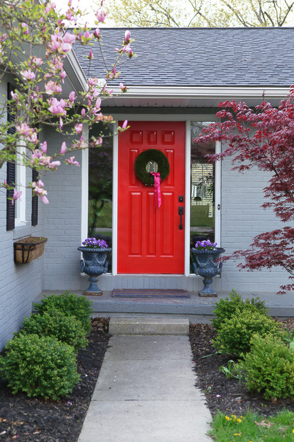 Front And Center Color When To Paint Your Door Bright Red