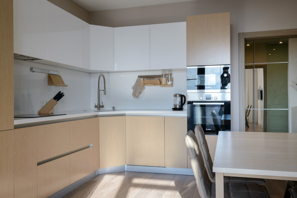 Двухъярусная квартира в стиле Экоминимализм