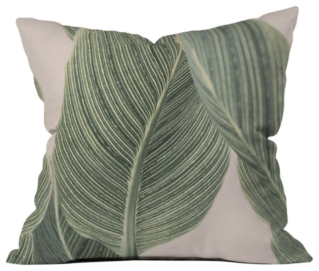 Deny Designs Marta Barragan Camarasa Abstract Tropical Jungle Outdoor Pillow, 20