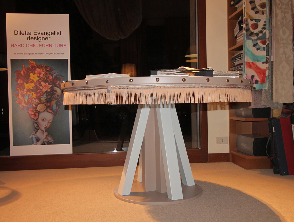 Design Furniture TAVOLO MEDUSA -145 DIAMETRO-ROCK AND CHIC COLLECTION