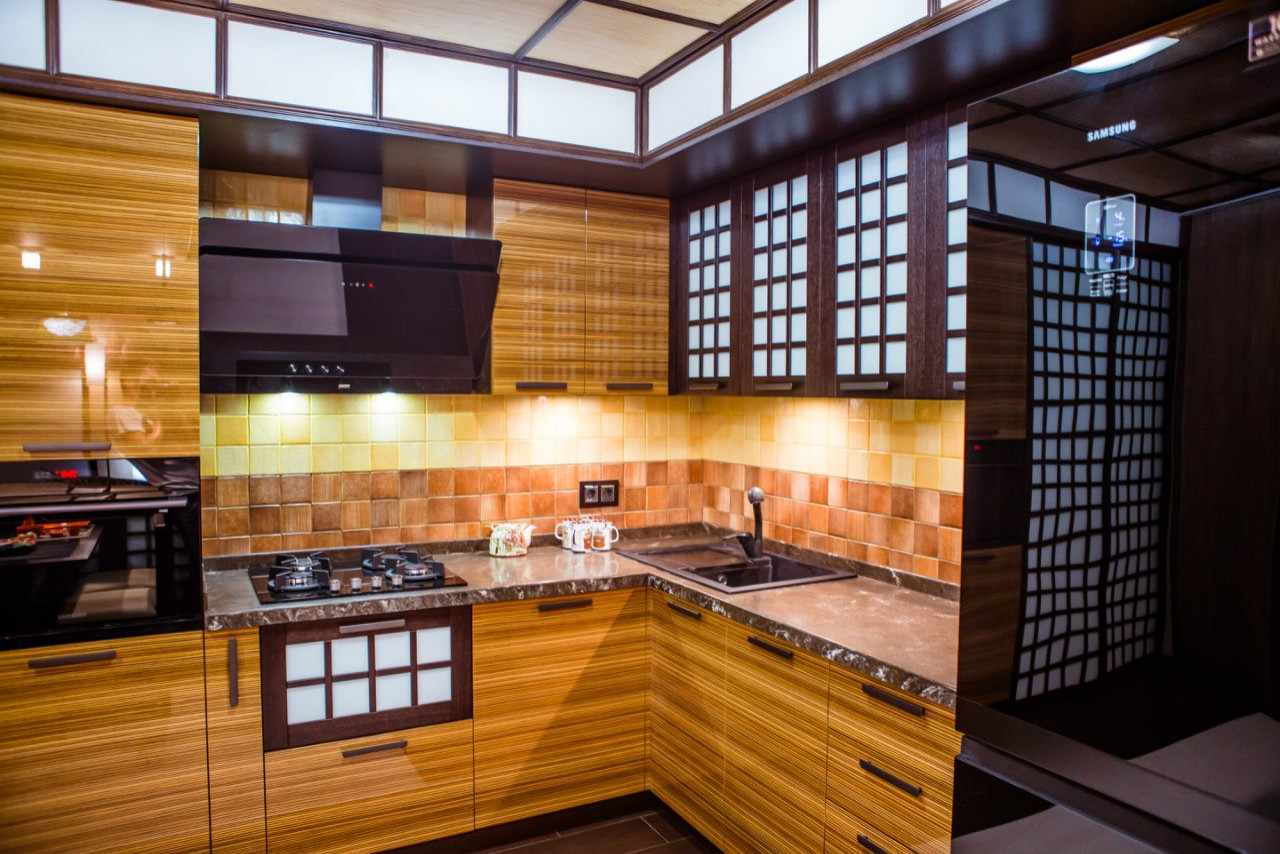 Проект, выполненный по заказу luxe12. Стиль Японский.