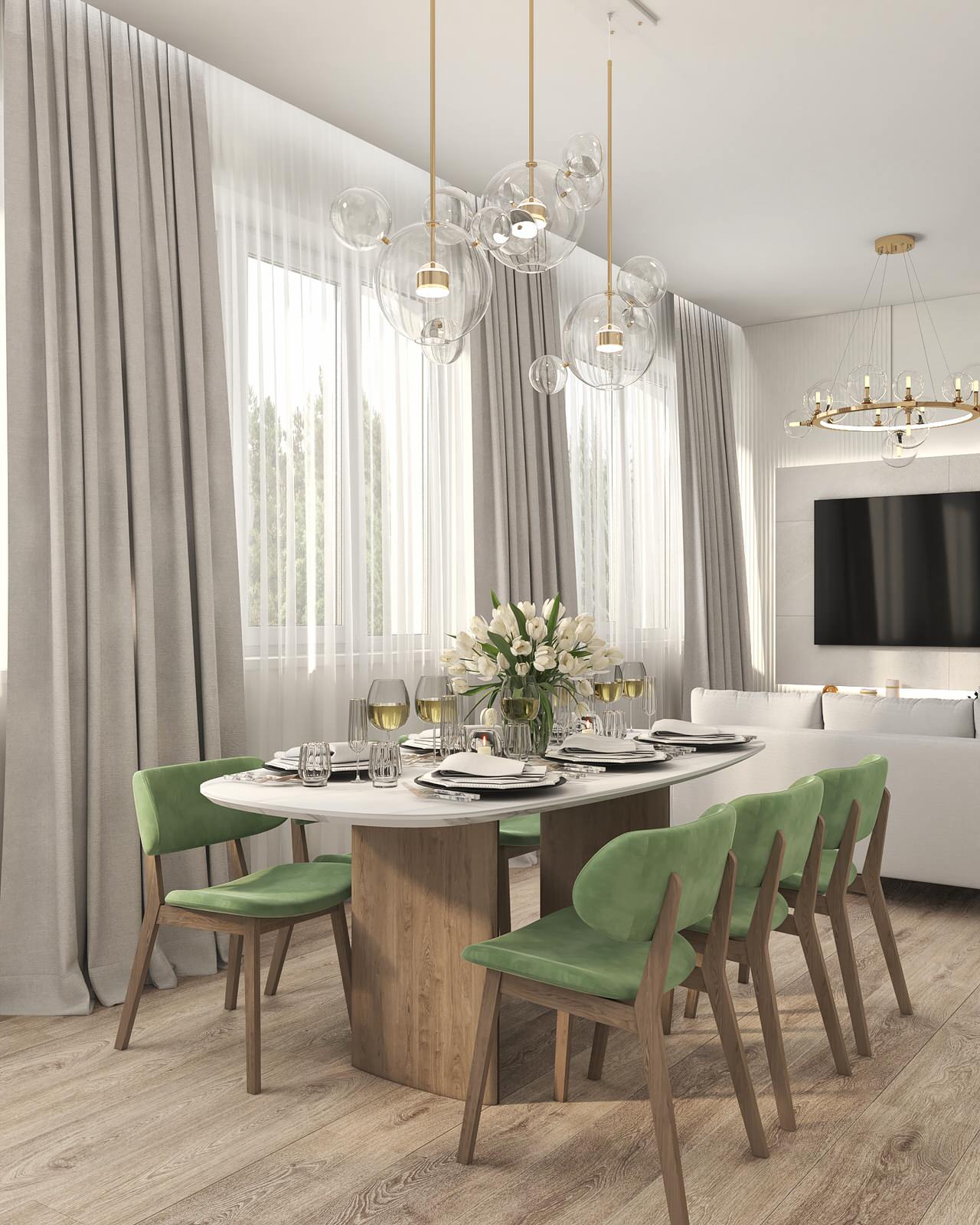 Квартира, которая излучает спокойствие