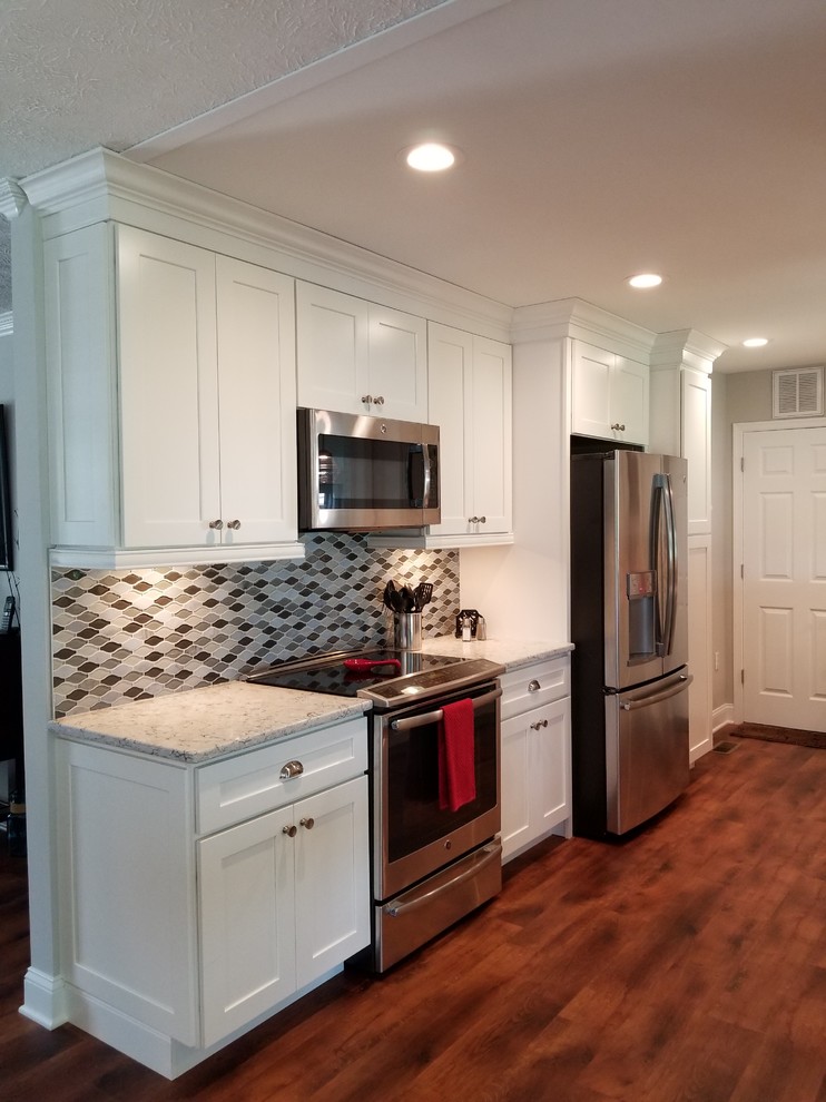 Transitional home design photo in Baltimore