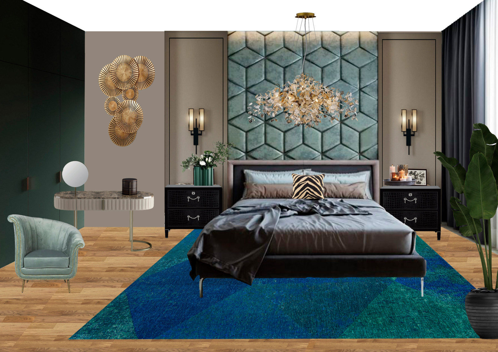 Проект по декорированию спальни