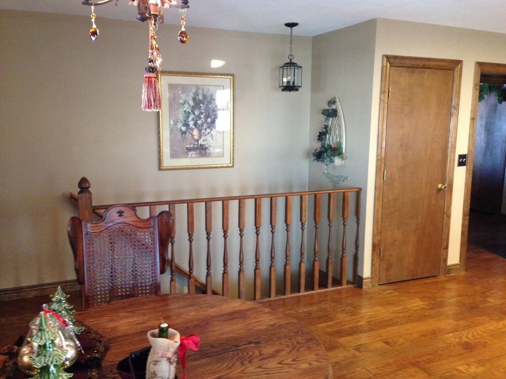 Help with ideas to open up wall between kitchen & living room