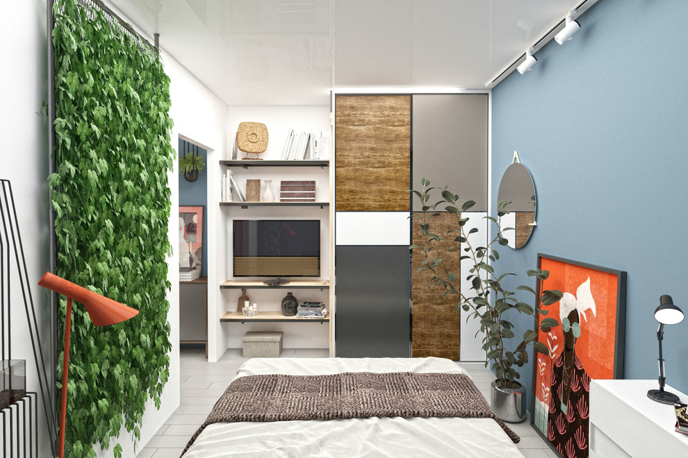 Проект двухкомнатной квартиры в стиле "Эко"