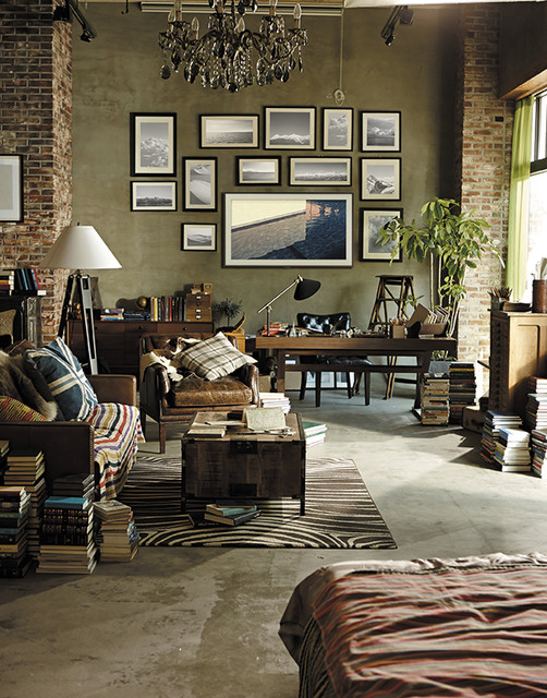 The Frame - Showcase industriell-vardagsrum