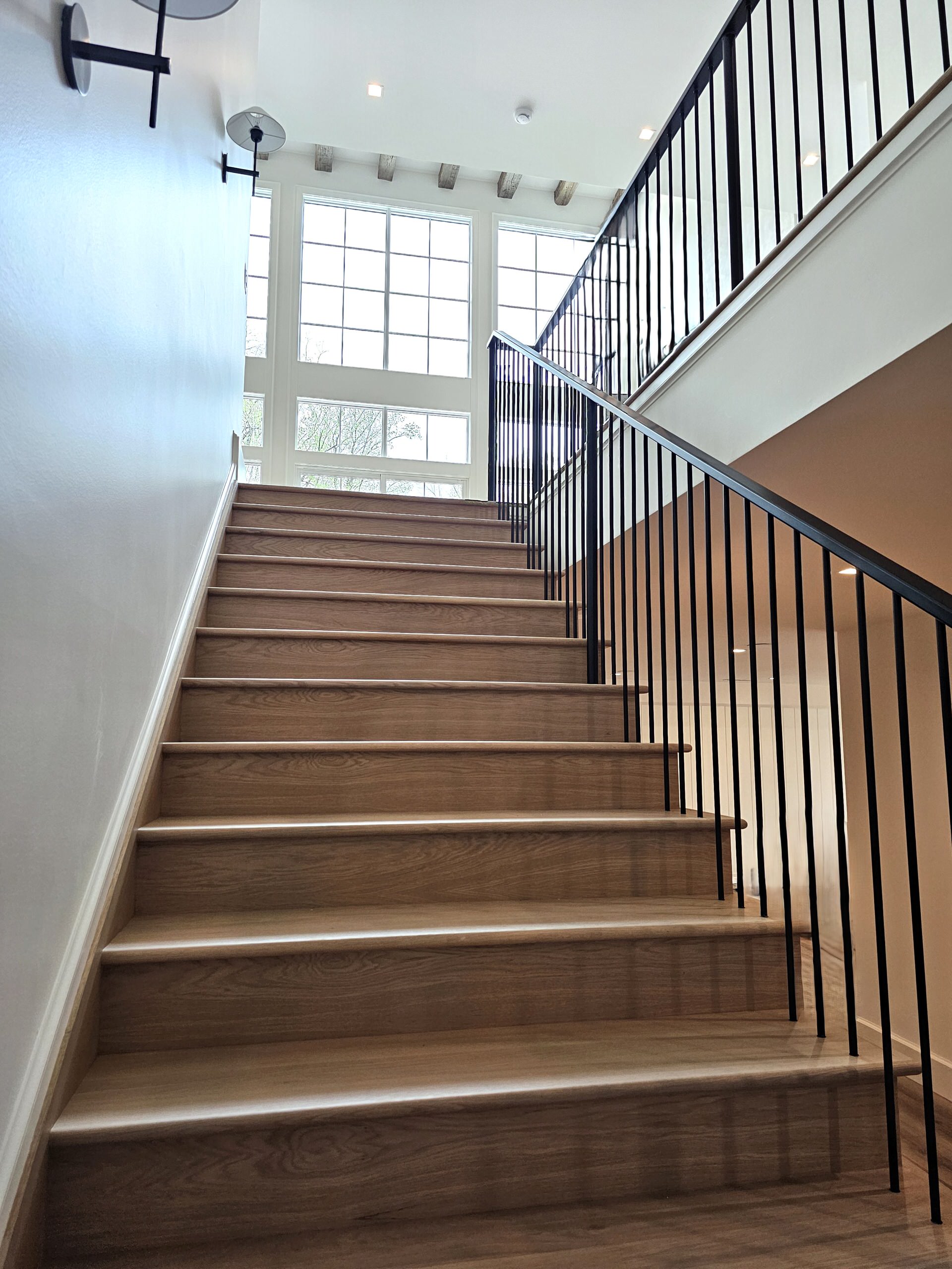 119_Remarkable White Oak Staircase, McLean, VA 22101