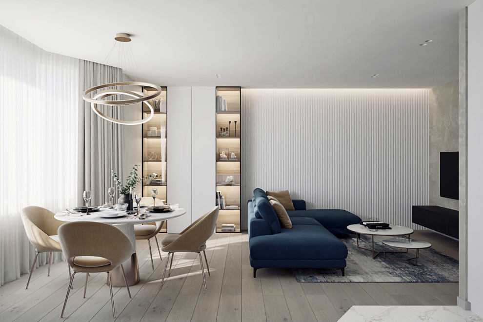 Гостиная-кухня