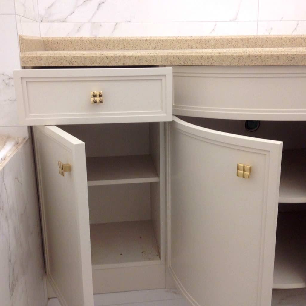 Тумба в СУ (на объекте)