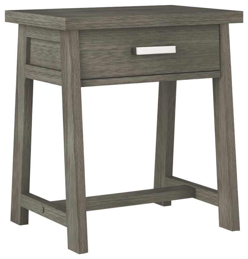 Sawhorse Bedside Table