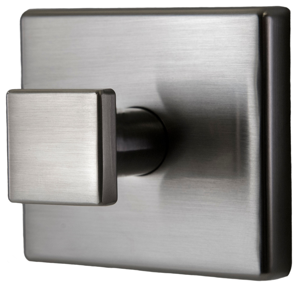 Primo Collection Single Robe Hook, Brushed Nickel