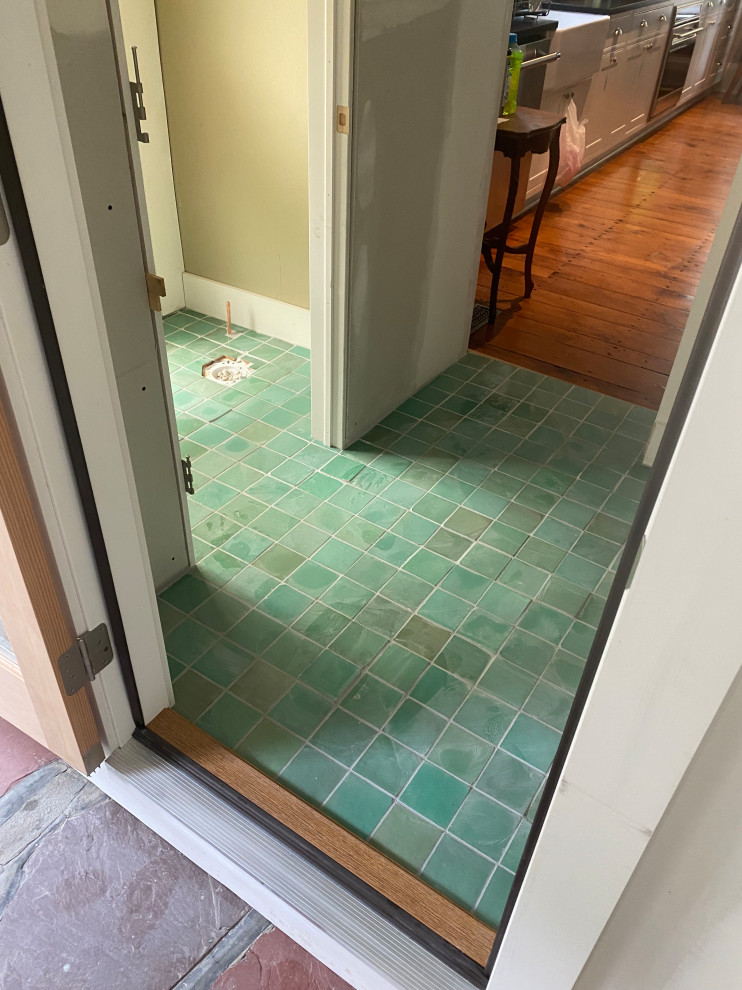 Custom Powder Room- Mud room conversion