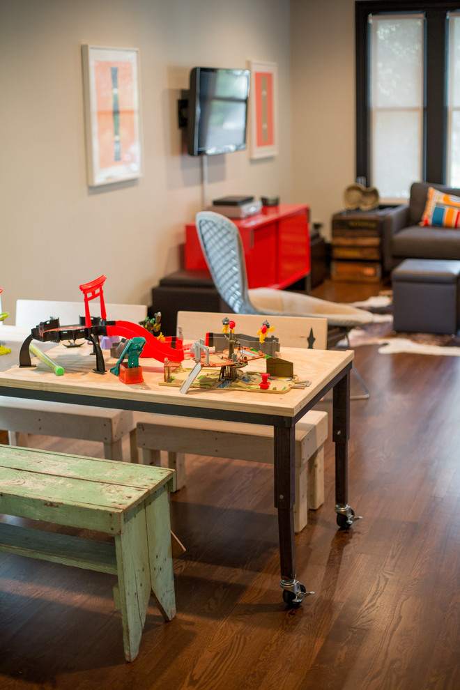 Example of an urban kids' room design in Detroit