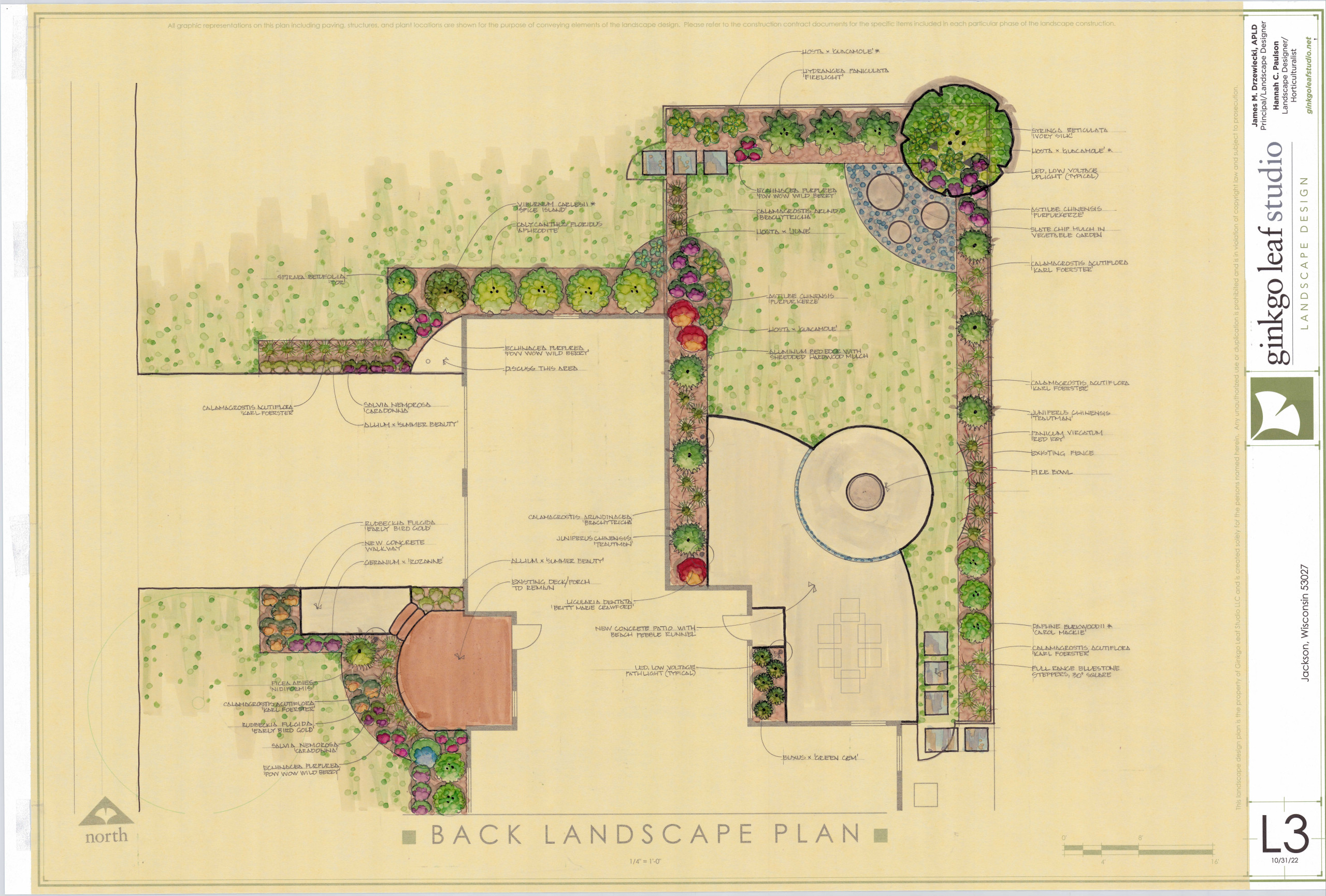 Mid-Century Landscape Makeover - Jackson, WI