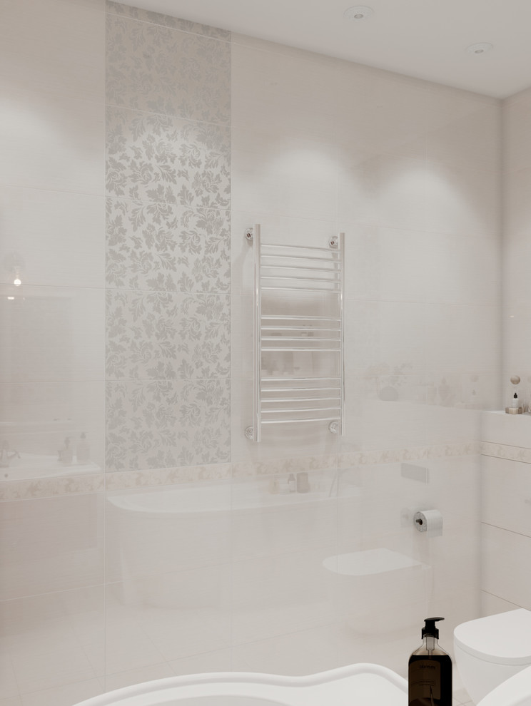 Современная классика в пастельных тонах. ЖК Рассказово, 100 кв.м.