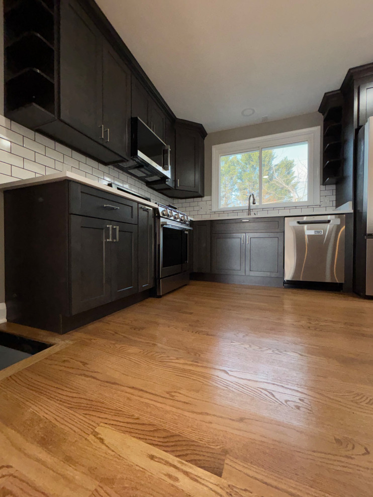 Open concept kitchen