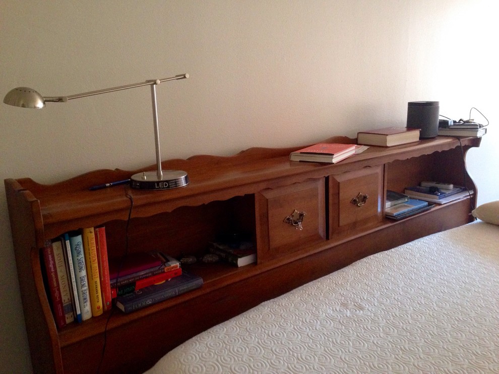 Ugly but useful headboard