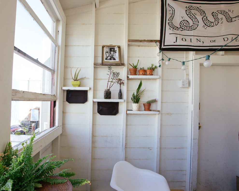 This is an example of a bohemian home in San Francisco.
