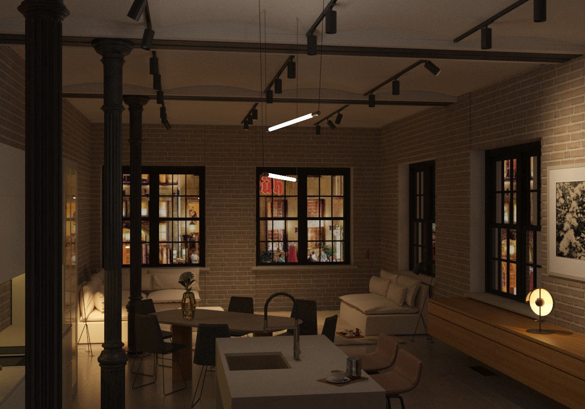 Лофт с оранжереей