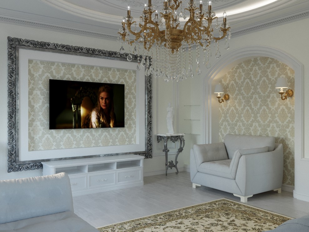 Интерьер одноэтажного жилого дома SH002