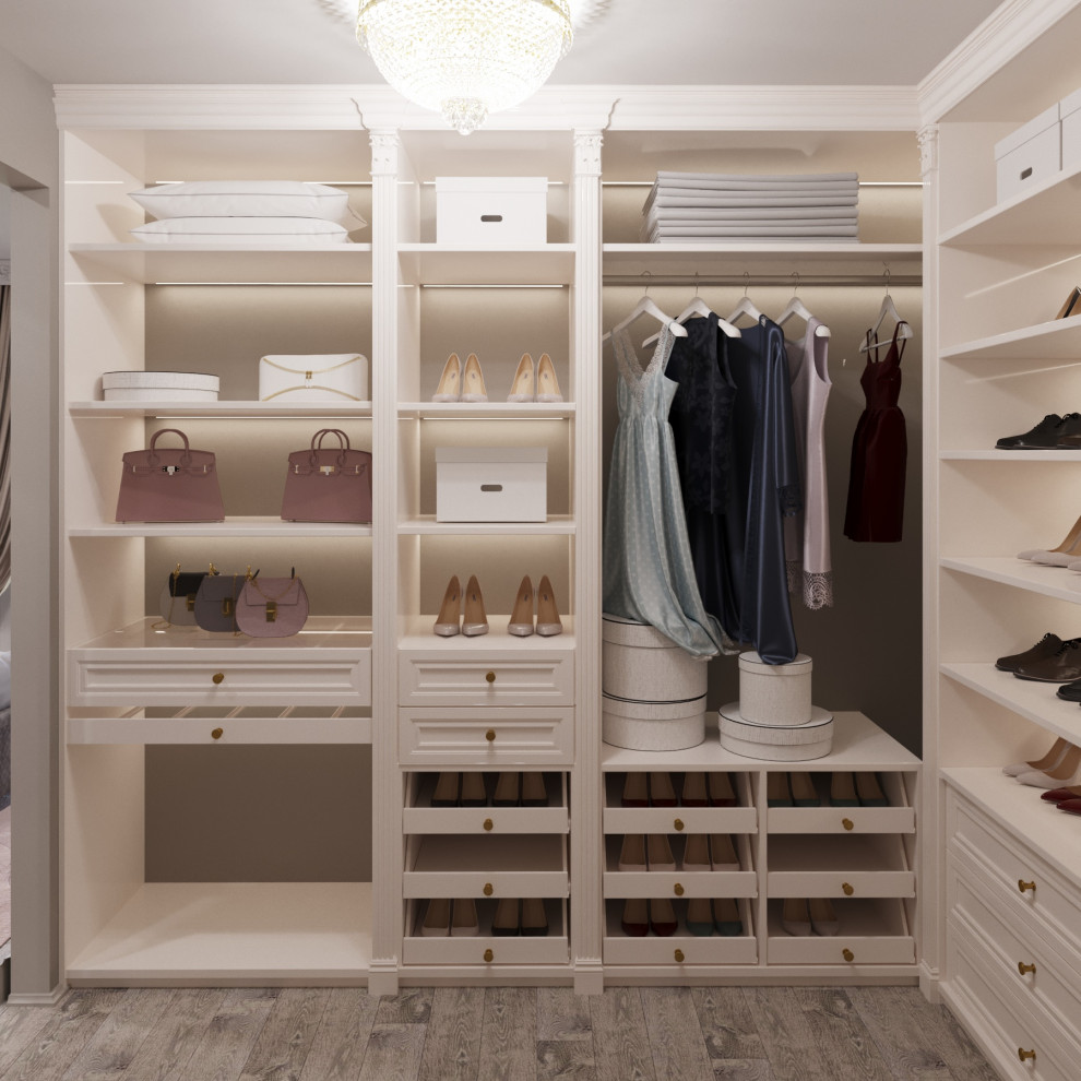 Визуализация гардеробной.