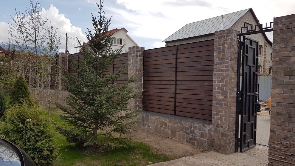 Забор из термососны Thermory (г. Алматы)