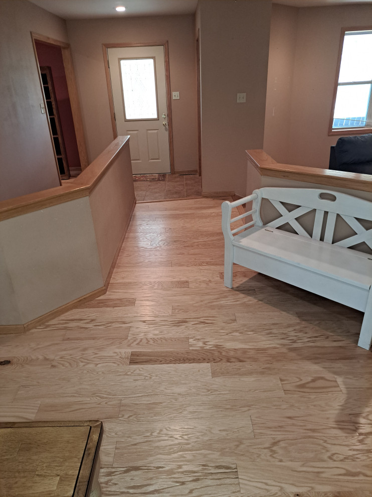 Wamego | New Wood Stairs and Flooring