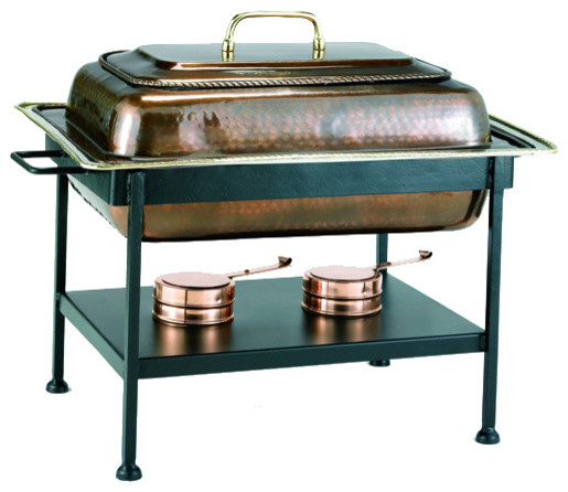 Stainless Steel Chafing Dish - Antique Copper