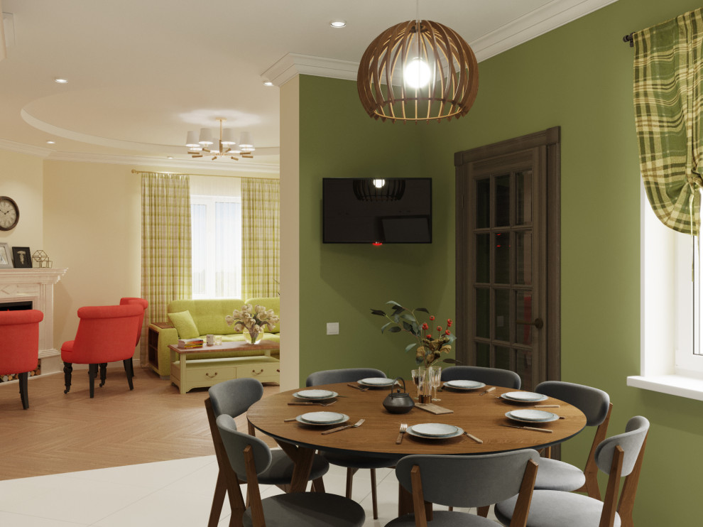 Интерьер жилого дома в классическом стиле