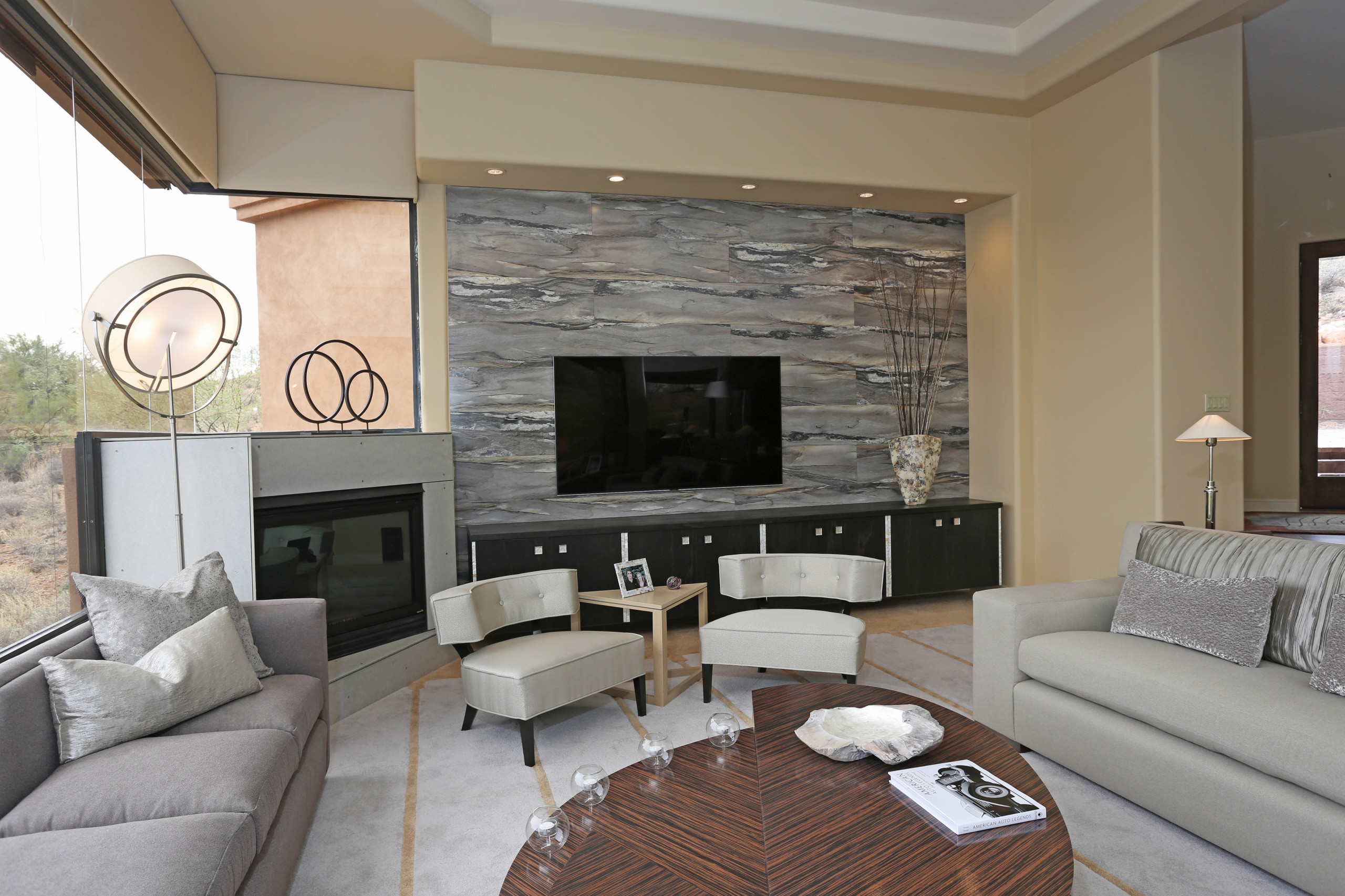 * 2014 FIRST PLACE WINNER - ASID - FURNITURE *- Fireplace & Entertainment Center