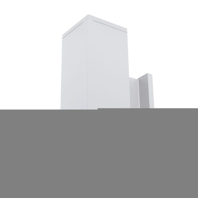 WAC Cube Arch Color Changing Wall Sconce in White Transitional Wall