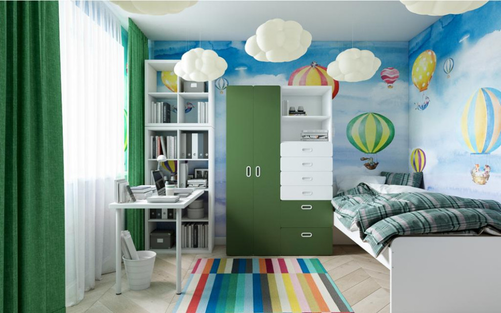 Яркое решение для многодетной семьи