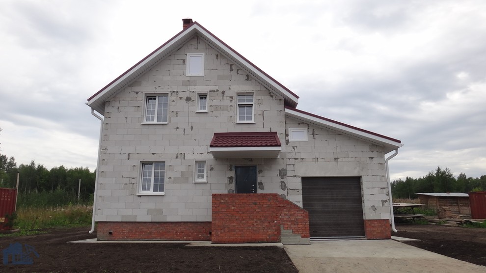 Дома и котеджи из кирпича и газоблока (газобетона) "под ключ"