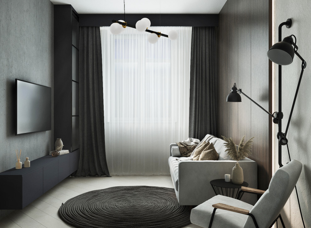 Дизайн-проект квартиры в тиле лофт