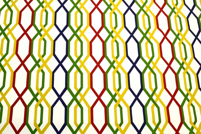 Trellis Fabric green red gold geometric trellis fabric richloom adios prism Trellis Fabric green red gold geometric trellis fabric richloom adios prism