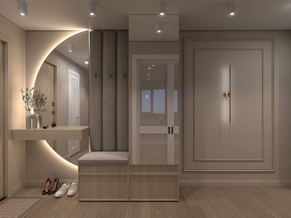 Дизайн интерьера 3-х комнатной  квартиры