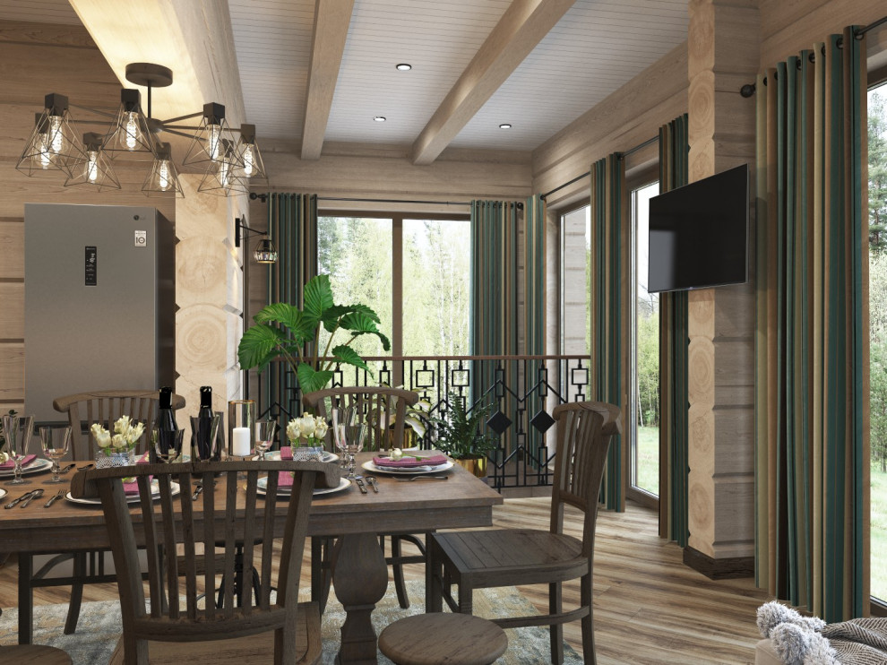 Дом-с баней для временного прибывания