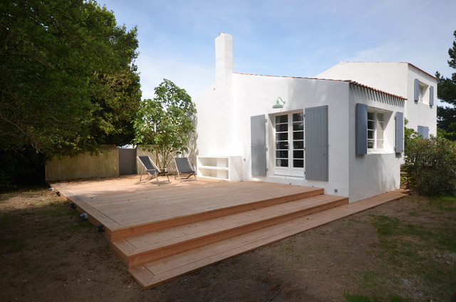 Maison Ile d'Yeu industrial-terraza-y-balcon