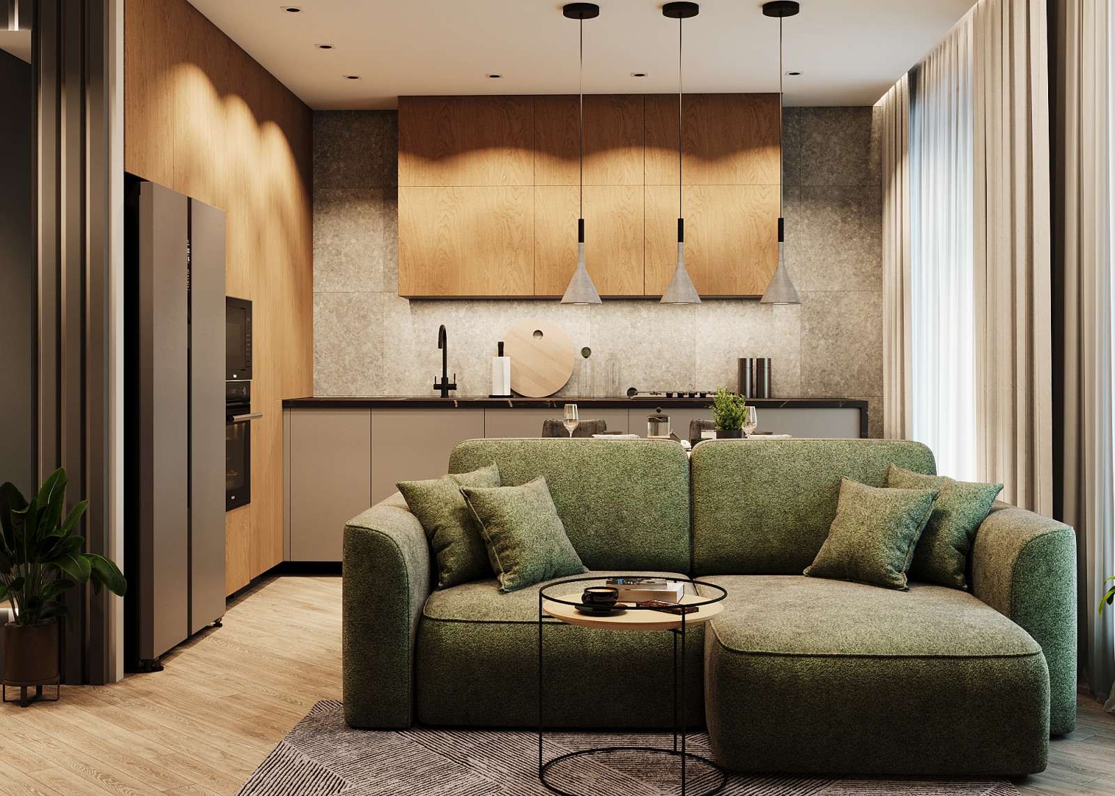 г. Иваново, Дизайн-проект евродвушки 57 м2