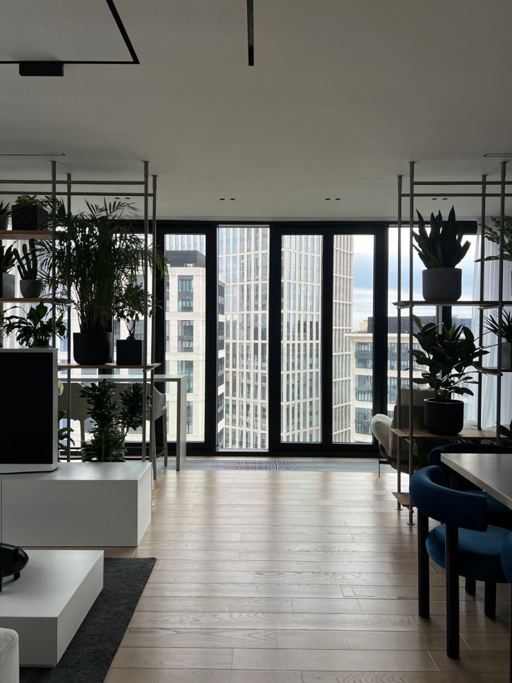 Фотосессия  - двери, мебель и перегородки в московской квартире