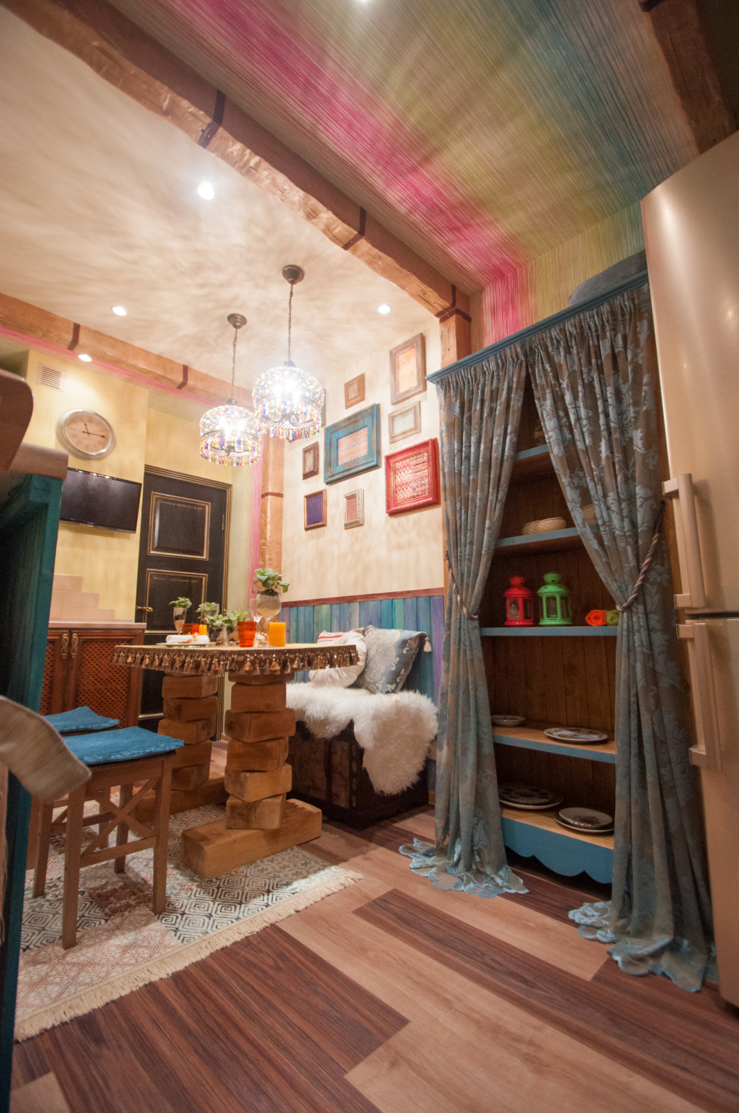 Кухня в стиле бохо-шик