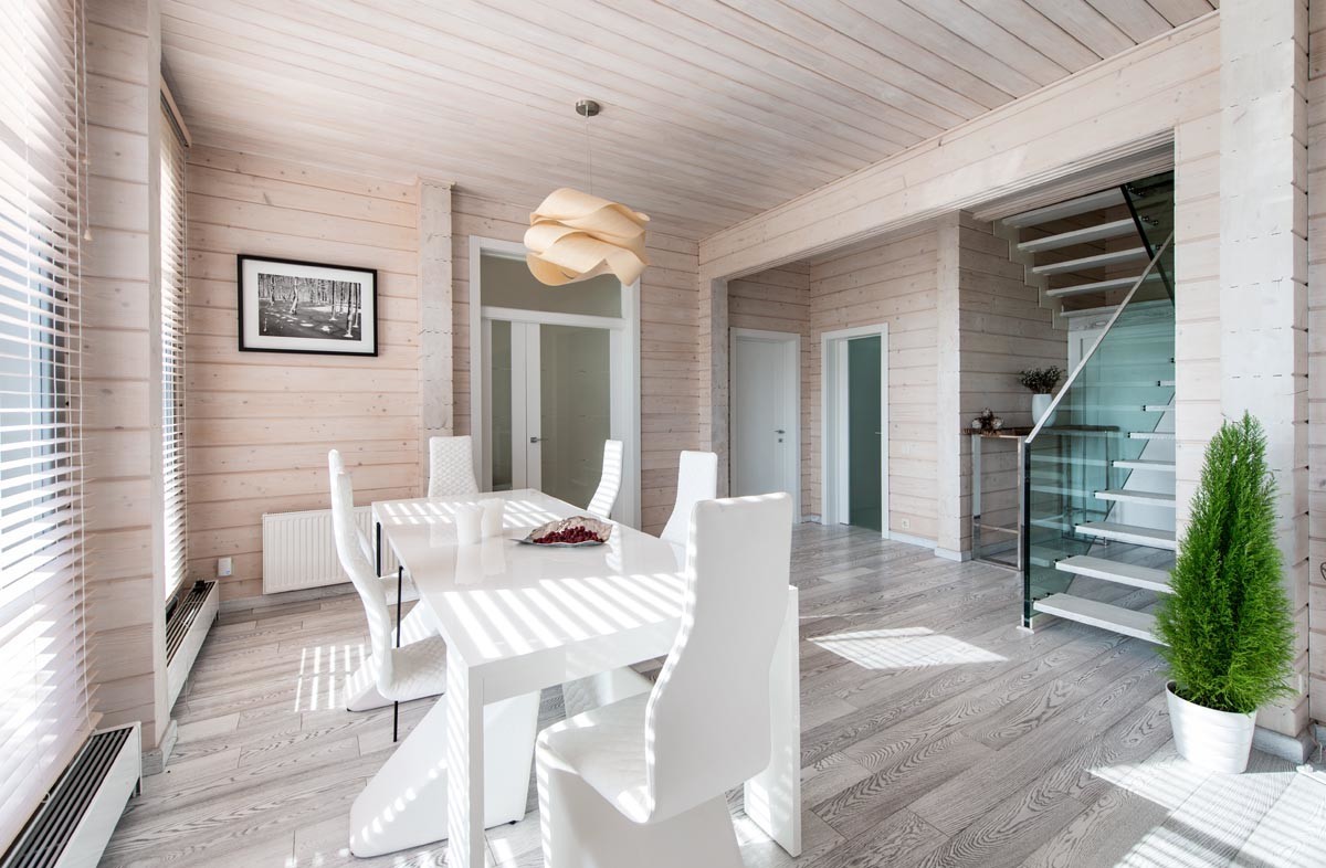 "Ольга" - дом из клееного бруса