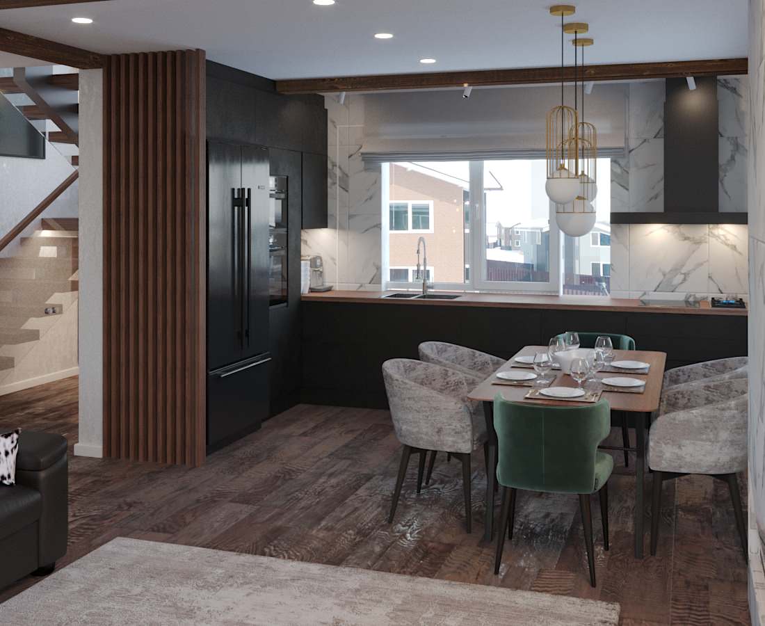 Лофт для молодой пары