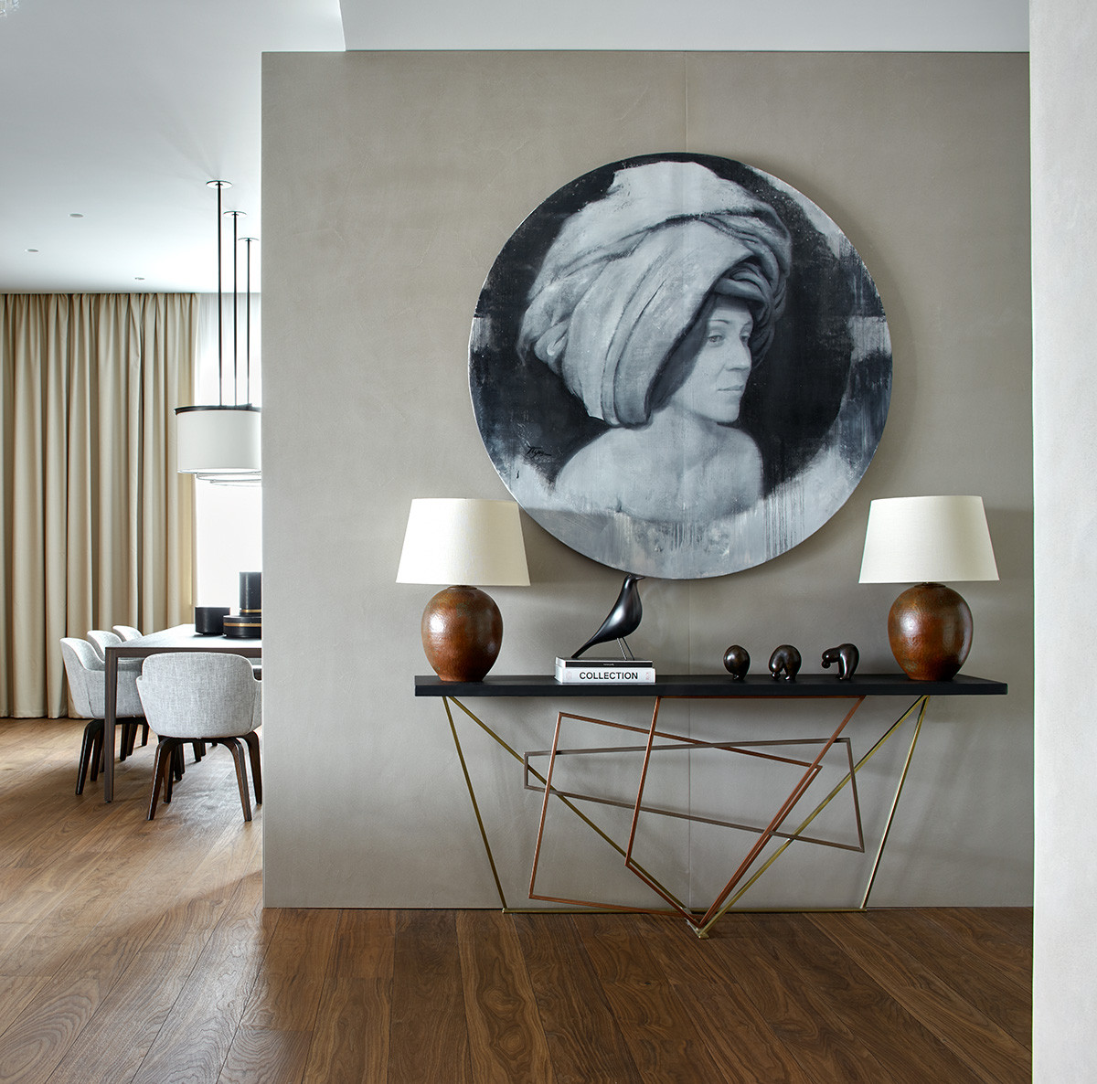 Интерьер пентхауса на Рублевском шоссе