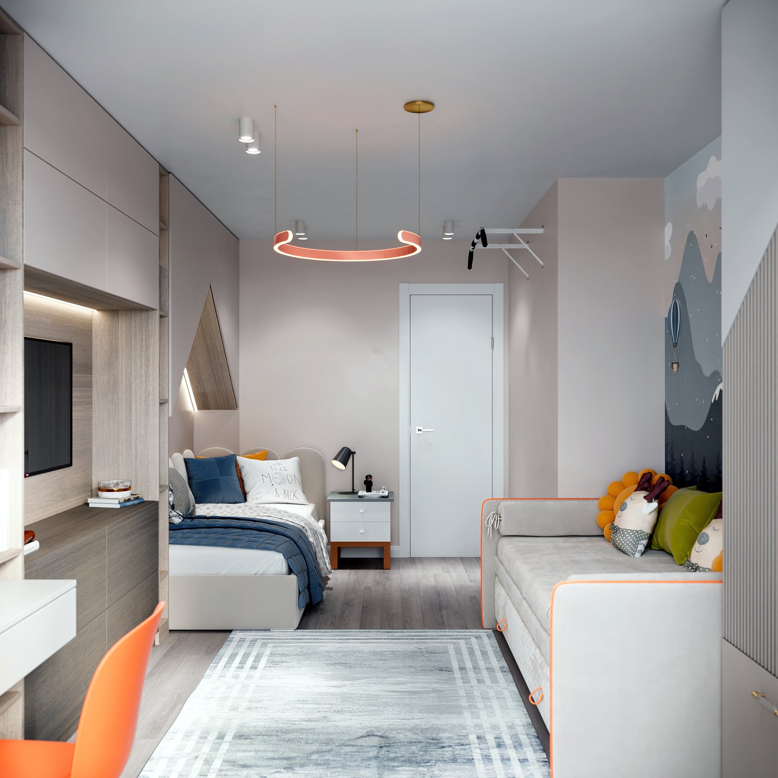 Проект квартиры 76 кв.м. 2022г.