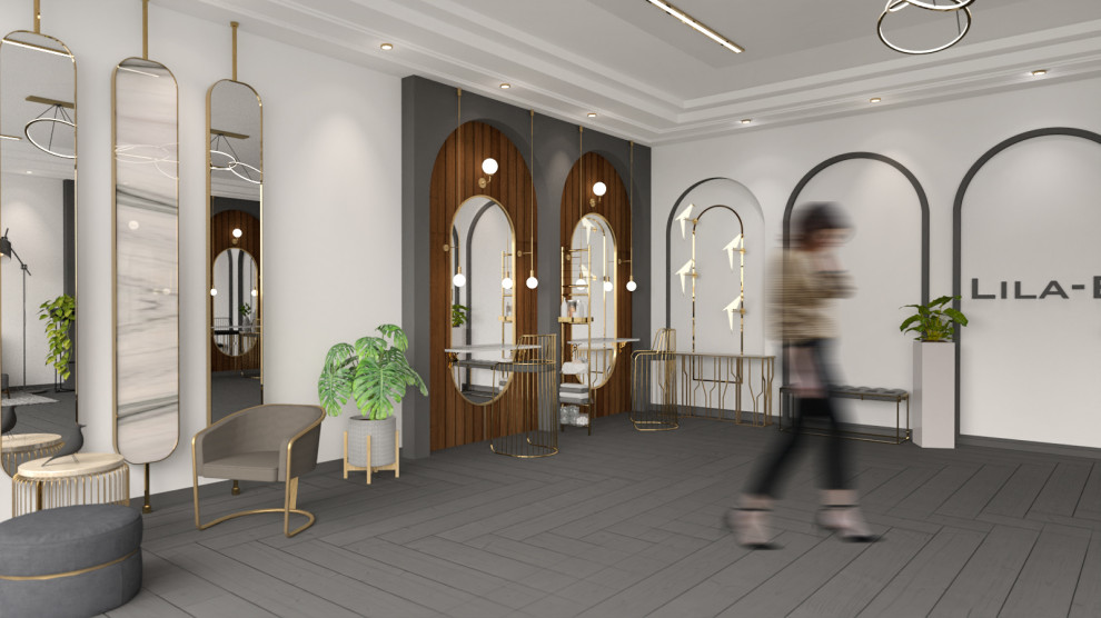 Mannheim Hair Salon CGI - 3 different design
